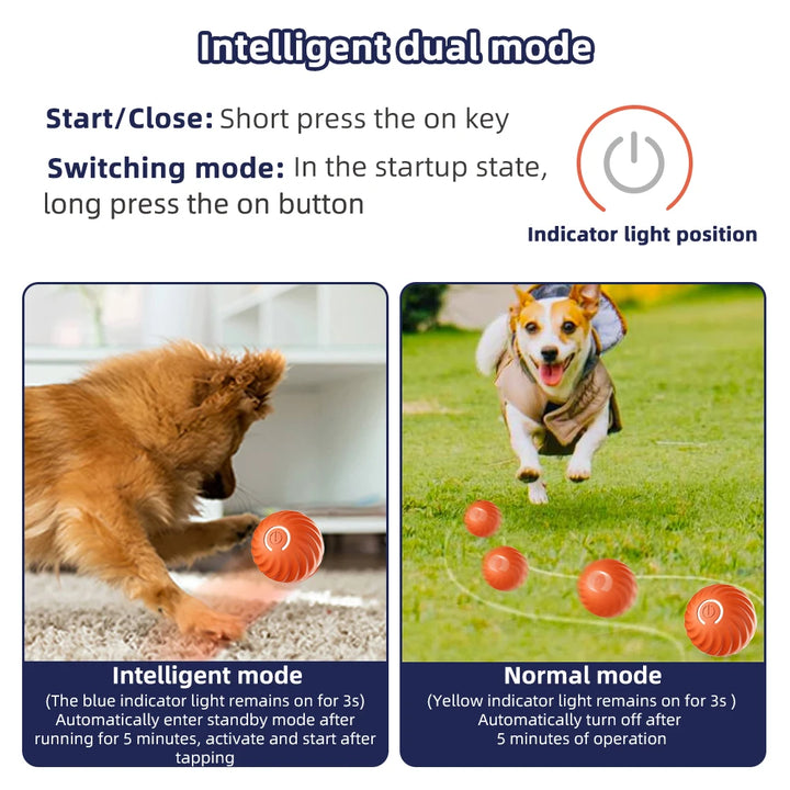 Smart Dog Toy Ball Electronic