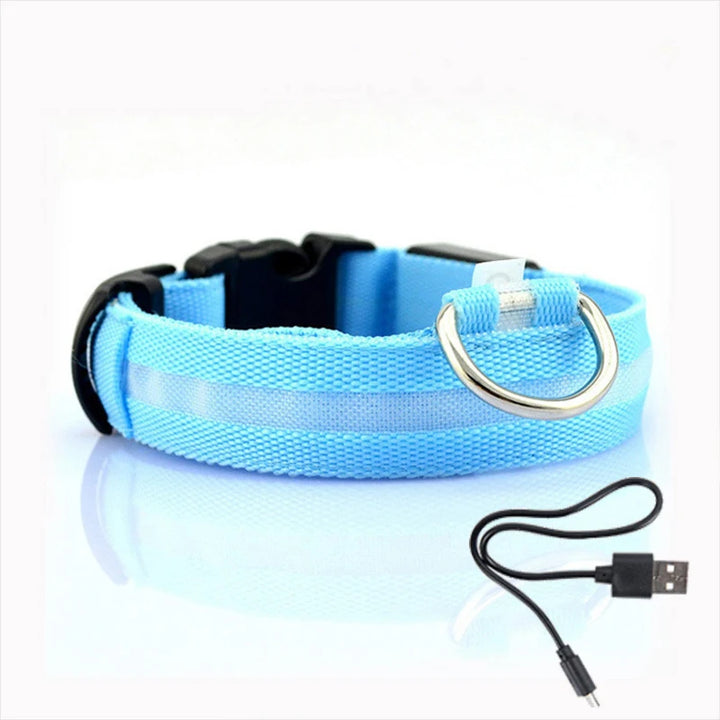 Led Dog Collar Light Anti-lost Collar