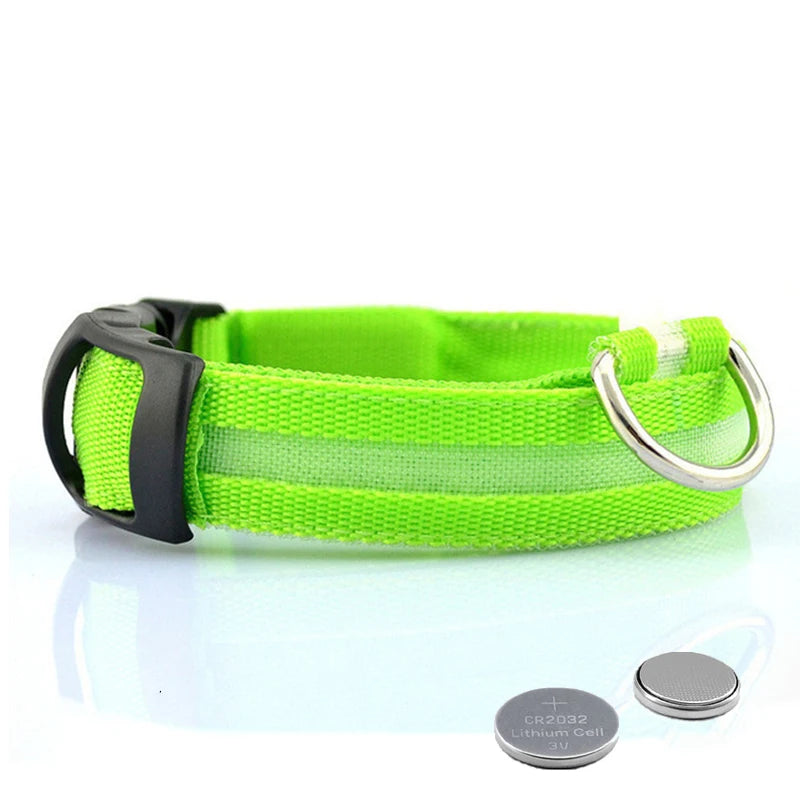 Led Dog Collar Light Anti-lost Collar